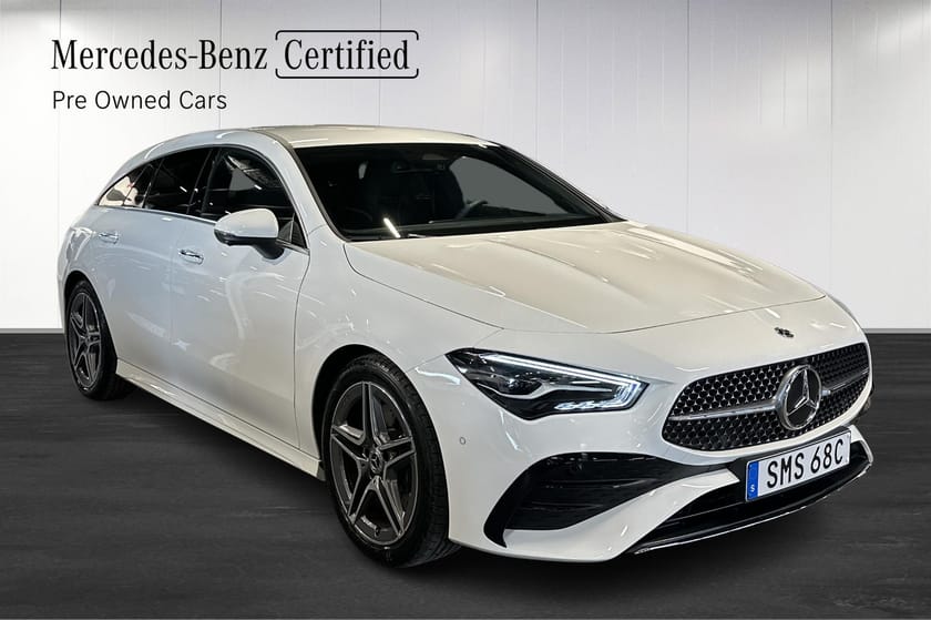 Bild 2 av Mercedes-Benz CLA 200 Shooting Brake AMG Dragkrok Distronic Keyless 360° Moms