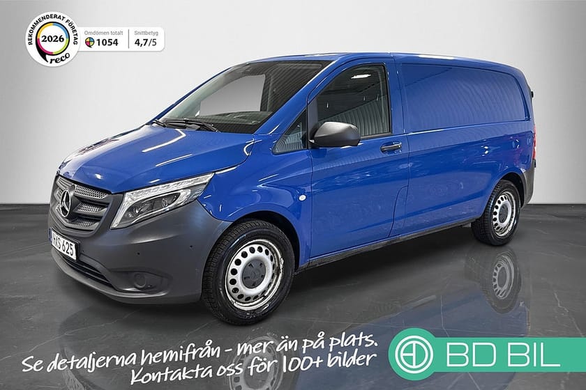 Bild 1 av Mercedes-Benz Vito 114 CDI 4MATIC 3.0t VERKSTADSINREDNING VÄRMARE DRAG