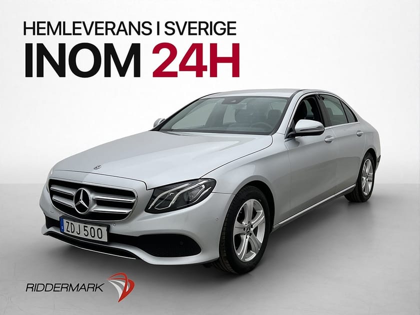 Bild 1 av Mercedes-Benz E 200 d 150hk D-Värmare B-Kamera Navi Drag
