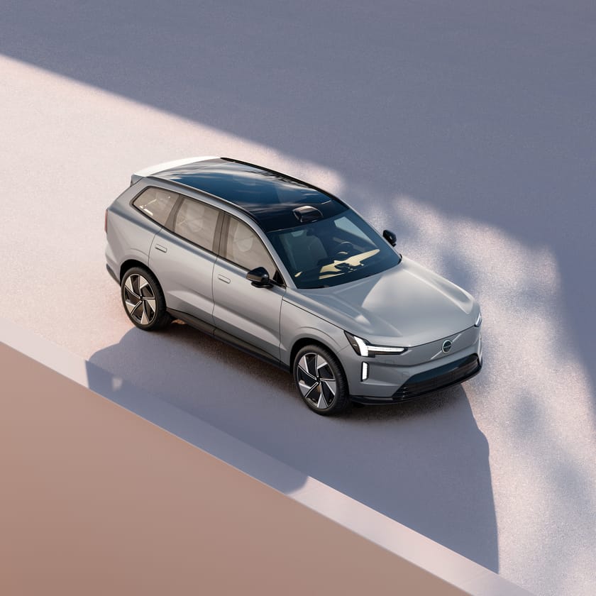 Nya Volvo EX90 bakgrundsbild