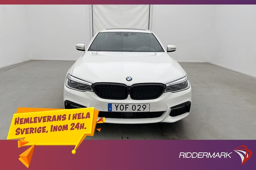 Bild 2 av BMW 530e iPerformance Sedan M Sport Taklucka 360° HiFi HUD CarPlay
