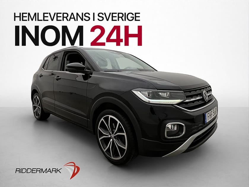 Bild 1 av Volkswagen T-Cross 1.0 TSI GT Black Design CarPlay 110hk