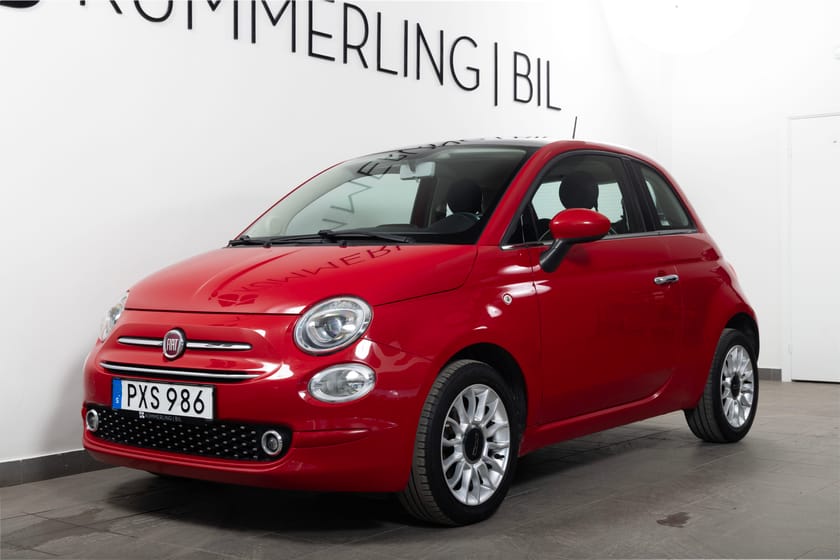 Bild 3 av Fiat 500 1.2 8V Manuell 69hk Glastak/PDC