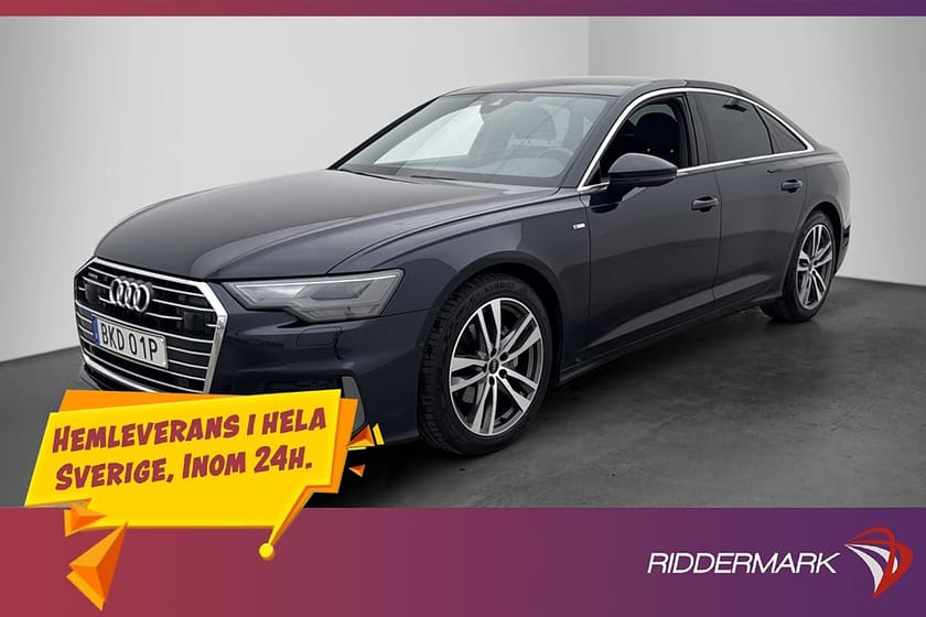 Bild 2 av Audi A6 Sedan 40 TDI quattro Q 204hk S-Line Värmare Navi Adaptiv fart Drag