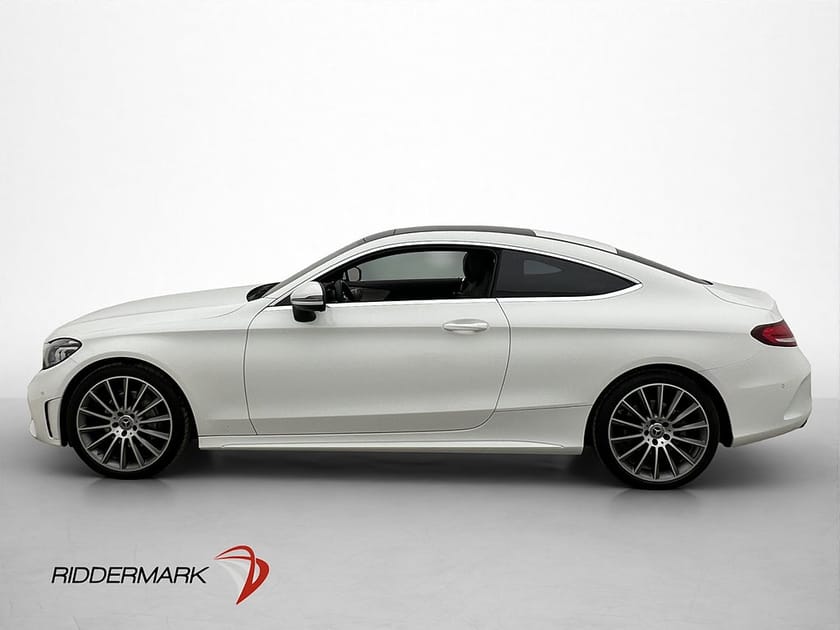 Bild 4 av Mercedes-Benz C 200 Coupé C200 AMG Pano Burmester Värm Kamera 184h