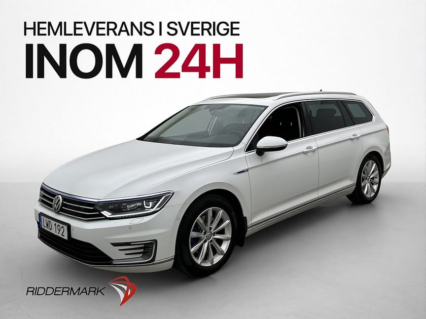 Bild 3 av Volkswagen Passat Variant GTE 1.4 TSI 218hk Pano Drag Kamera CarPlay