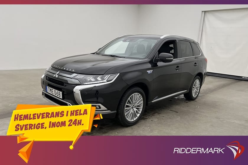 Bild 1 av Mitsubishi Outlander PHEV 4WD Business X Dragkrok 360° Skinn