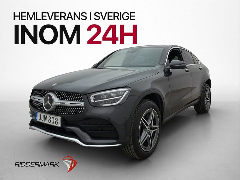 Bild 3 av Mercedes-Benz GLC 300 de Coupé 4MATIC 4M AMG Pano 360 Cockpit Drag