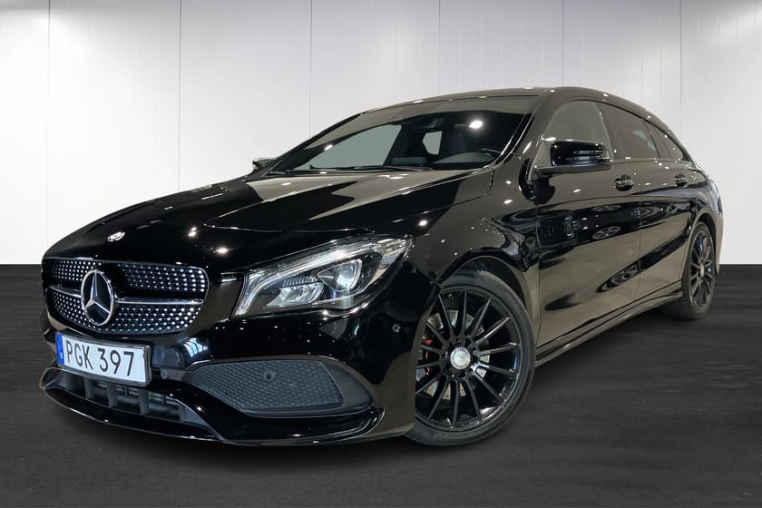Bild 1 av Mercedes-Benz CLA 220 d 4MATIC Shooting Brake 220d SB AMG Panorama Drag Värmare