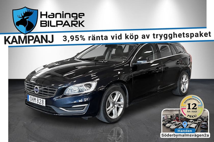 Bild 1 av Volvo V60 D5 Plug-in Hybrid AWD SUPERDEAL 3.95% / DRAG / PDC / BT