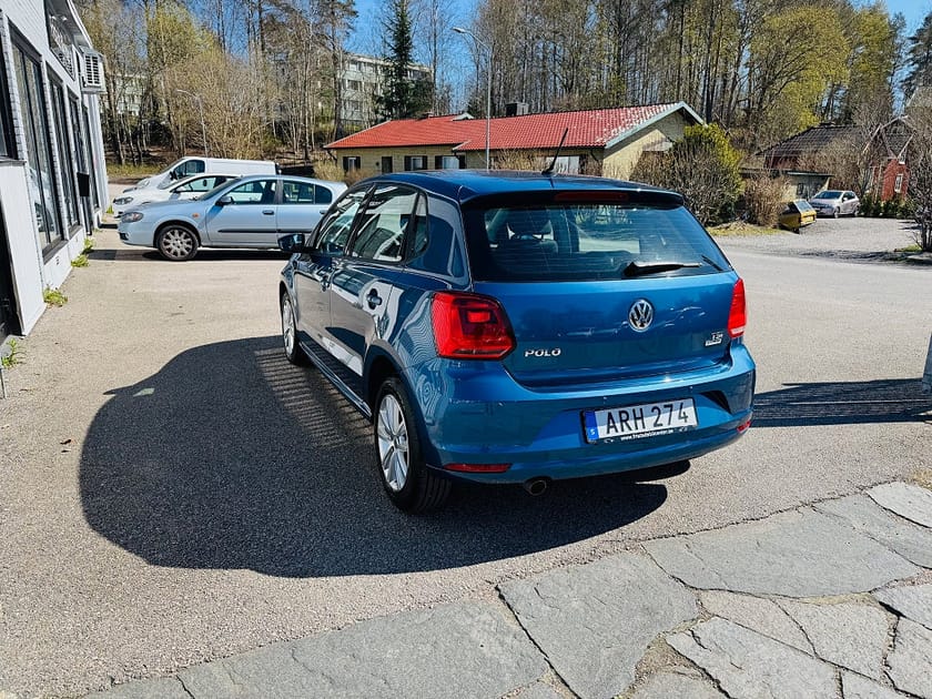 Bild 4 av Volkswagen Polo 1.2 TSI 90HK 5D DSG / VÄRMARE / 7100Mil
