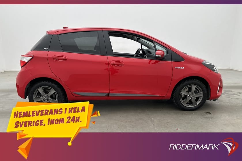 Bild 3 av Toyota Yaris Hybrid e-CVT 101hk Y20 Kamera Navi Farthållare