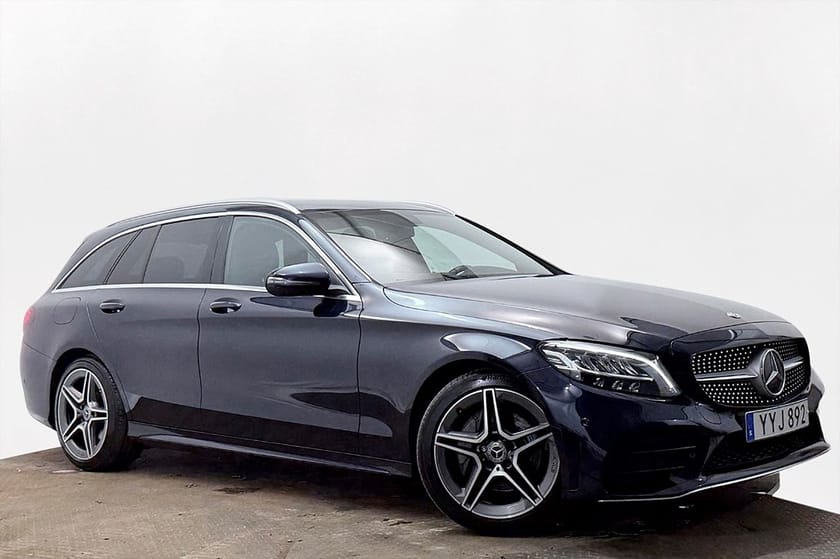Bild 4 av Mercedes-Benz C 200 T d AMG Delläder Navi Kamera Cockpit Burmester