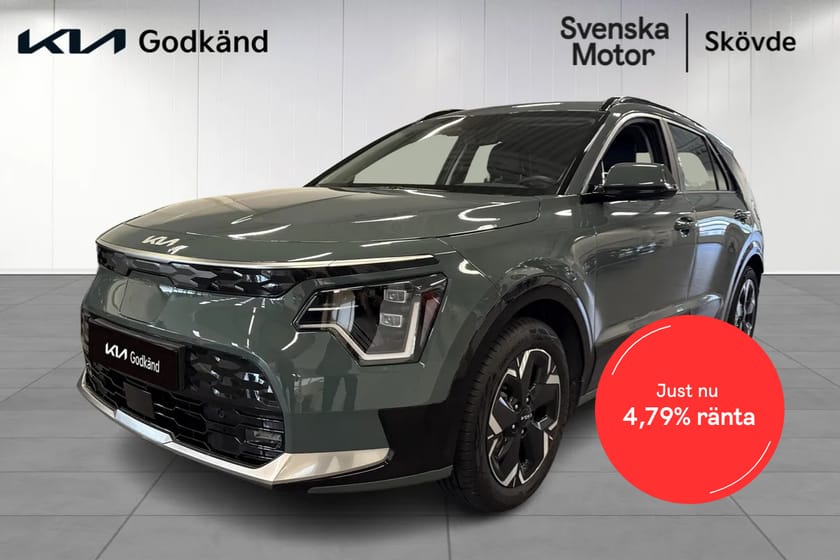Bild 1 av Kia Niro EV Action Backkamera Värmepump Godkänd Service 4,79% Kampanj ränta