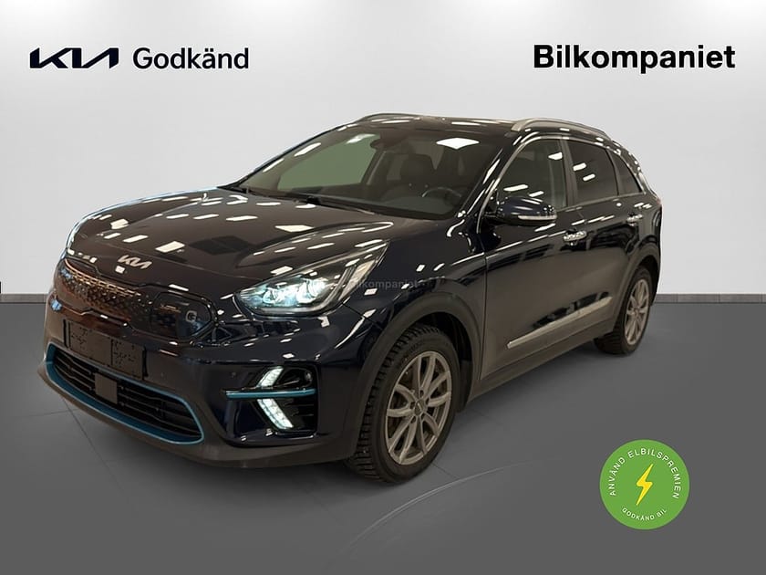 Bild 1 av Kia e-Niro 64 kWh Advance Plus MOMS SoV-däck Kamera Skinn
