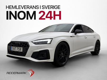 Audi A5 Sportback 45 TFSI quattro 245hk MHEV Q S-Line Kamera Cockpit CarPlay