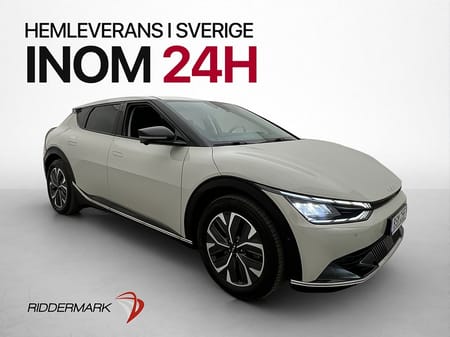 Kia EV6 77.4 kWh AWD 325hk PLUS Dragkrok 360° kamera Skinn
