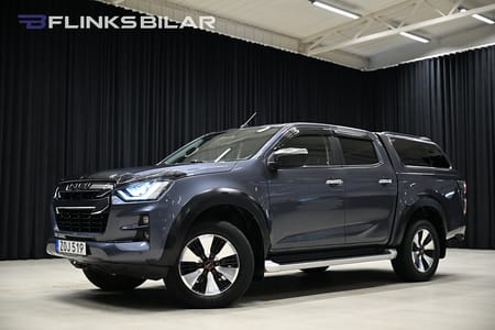 Isuzu D-Max Crew Cab 163HK Automat|Kåpa|Drag|Värmare|EnÄgare|Leasbar|SeUtr!!