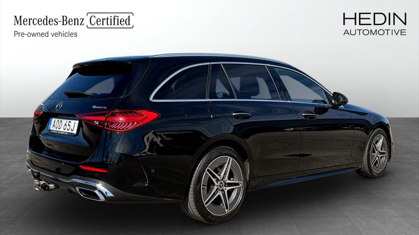 Bild 2 av Mercedes-Benz C 300 T de 4MATIC AMG Drag Burmester 360-kam Adaptiv*