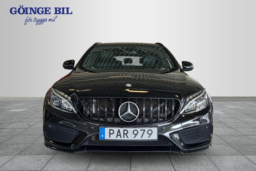 Bild 3 av Mercedes-Benz C 220 T d 7G-Tronic AMG 170hk Plus/ Night/ Komfort pkt/ Pano/ Skinn/ LED