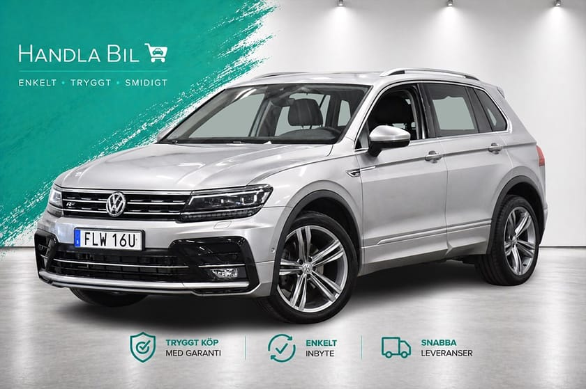 Bild 1 av Volkswagen Tiguan 2.0 4M R-line Cockpit D-värm Drag 2673kr/mån