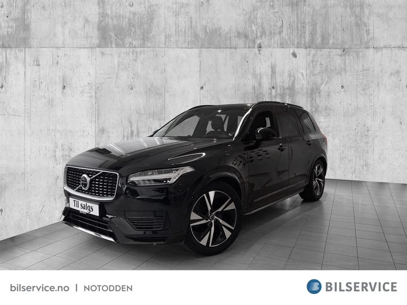 Bilde 1 av Volvo XC90 T8 R Design-Hud-Hf-Luft-Navi-Pano-360"-B&W-Voc