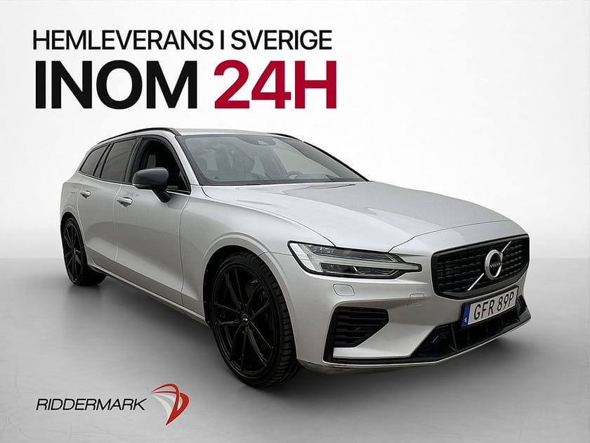 Bild 3 av Volvo V60 Recharge T6 AWD R-Design P-Värm Skinn Kamera Drag
