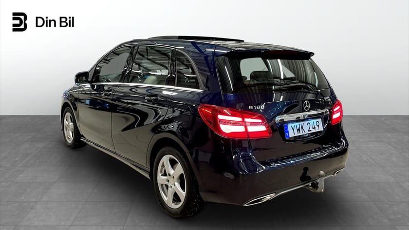 Bild 3 av Mercedes-Benz B 180 1.6 7G-Dct Panorama B-kamera Drag Läder 122 hk