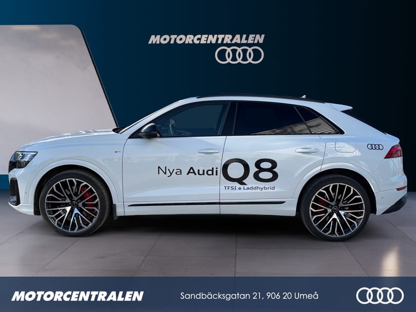 Bild 2 av Audi Q8 60 TFSI e quattro 490hk Selection, HUD, Laser, 23"