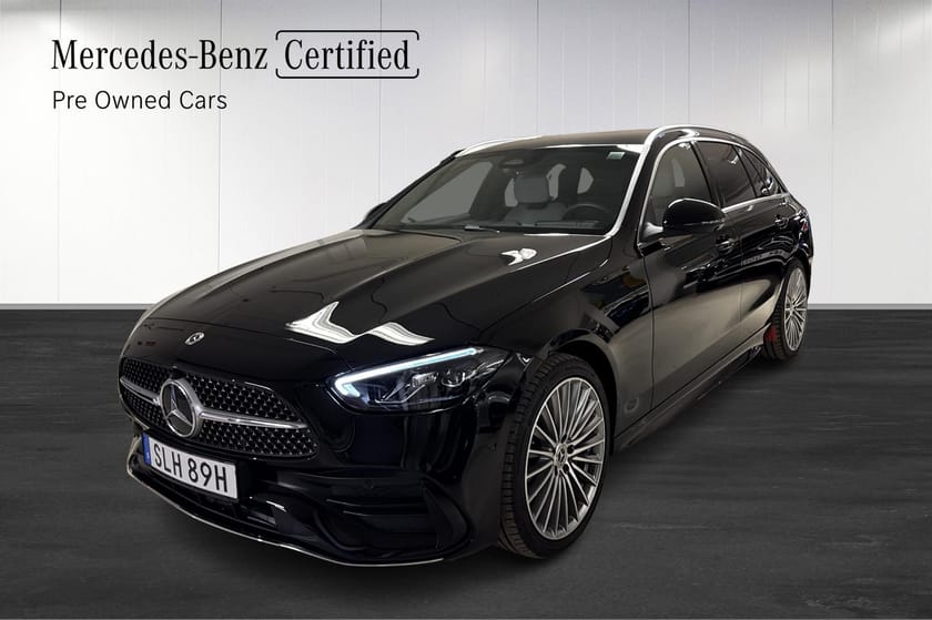 Bild 1 av Mercedes-Benz C 300 T de 4MATIC AMG/360-kamera/Drag/MOMS/Keyless