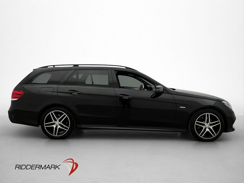 Bild 4 av Mercedes-Benz E 220 T BlueTEC 4MATIC 4M Avantgarde Drag Sensorer Halvskinn