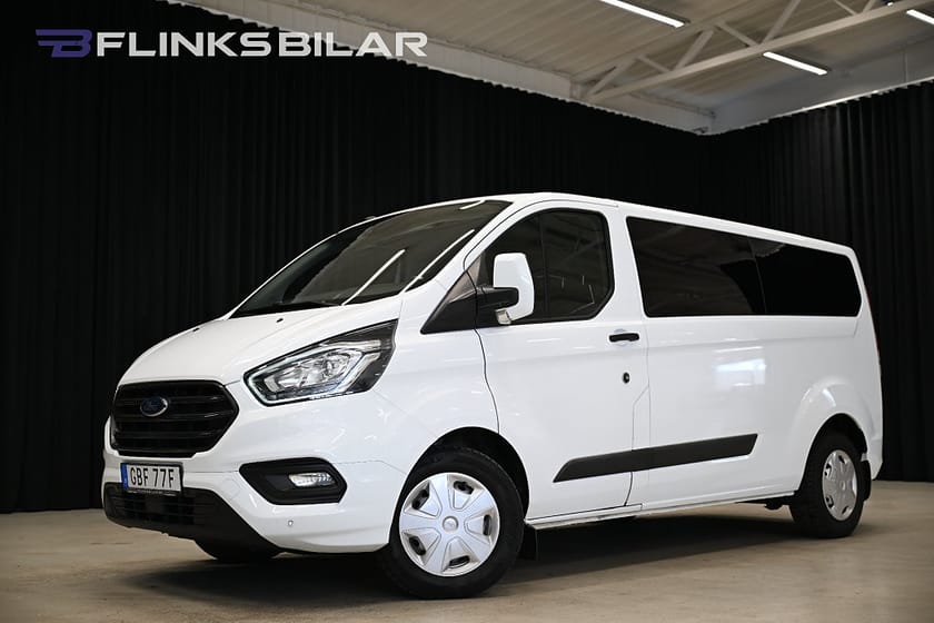 Bild 1 av Ford Transit Custom 320 Kombi 170HK L2|Kombi|Automat|8-Sits|NyKamrem|Leasbar