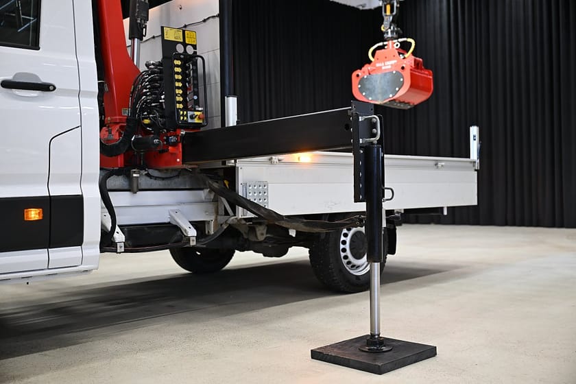 Bild 4 av MAN TGE Chassi 3.5t 163HK Flak|Kranbil|Palfinger|3.5ton-drag|Lågmil|Leasbar