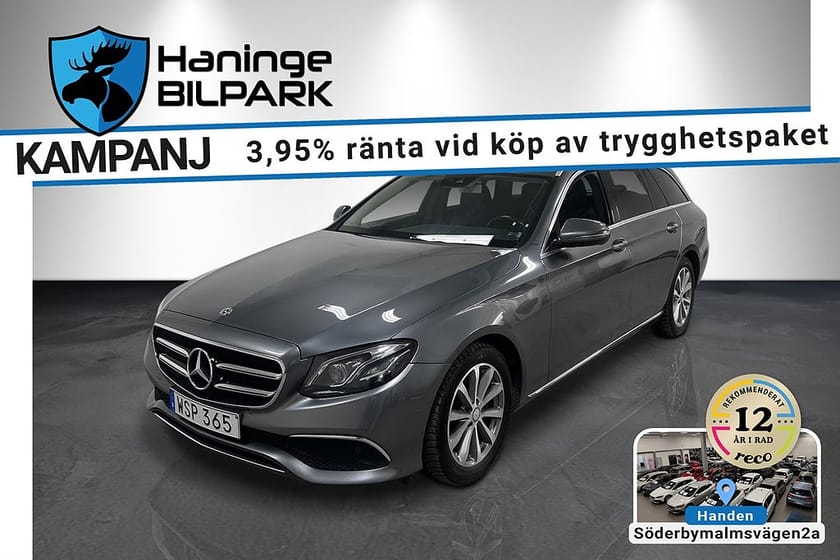 Bild 1 av Mercedes-Benz E 220 T d 4MATIC 4-M AVANTGARDE SUPERDEAL 3.95% / B-KAM / NAV
