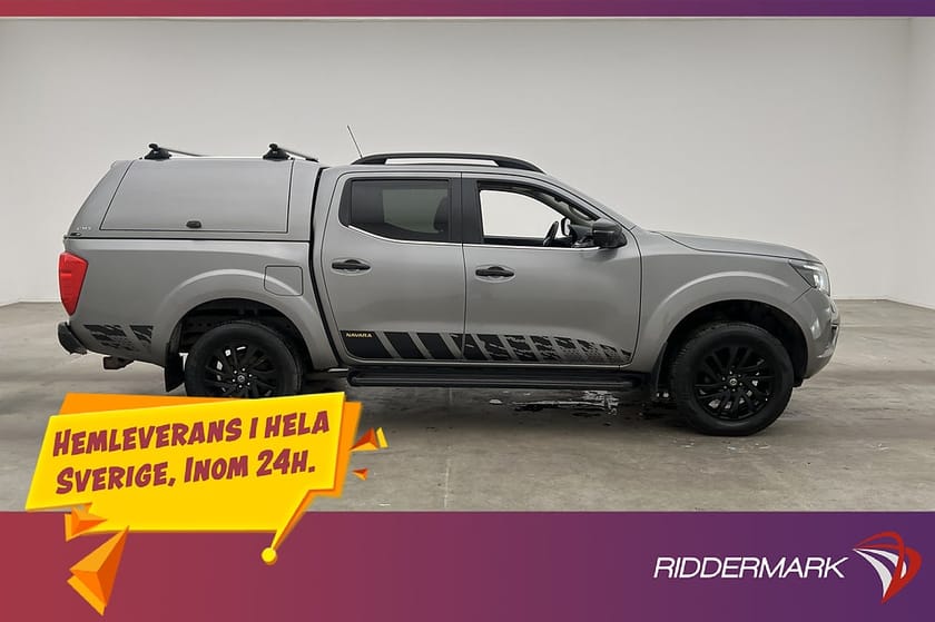 Bild 2 av Nissan Navara Dubbelhytt N-Guard 2.3 4WD Fjärr-Värm Drag Diff Kåpa Moms