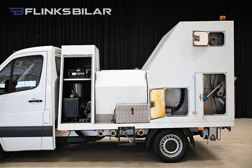 Bild 5 av Mercedes-Benz Sprinter 316 CDI Chassi Cab 163HK Sopkärlstvätt Webasto 4340Mil Leasebar