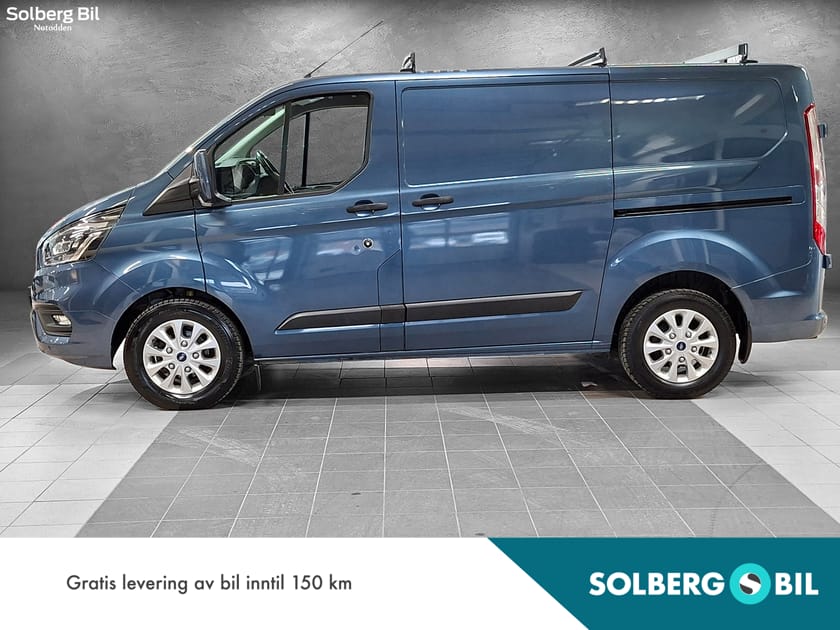 Bilde 3 av Ford Transit Custom 300 L1/130hk/Limited/Hfeste/webasto/Nav/Ekstra lys++
