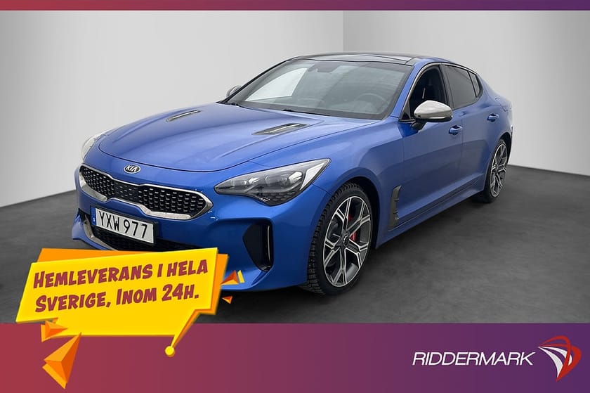 Bild 3 av Kia Stinger GT AWD 3.3 V6 370hk Värmare Pano H/K 360° HUD
