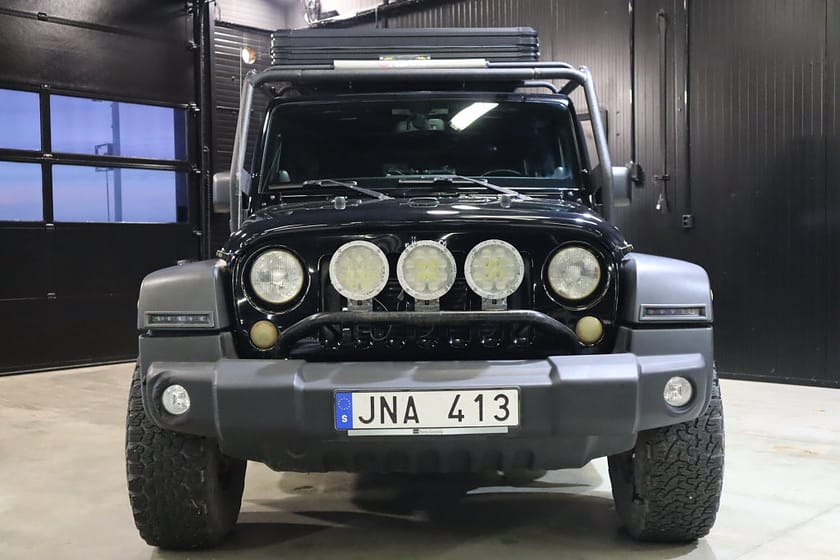 Bild 3 av Jeep Wrangler Unlimited Rubicon 2.8 4WD (200hk) Taktält