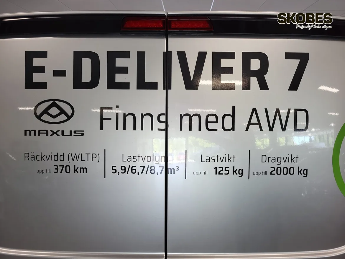 Maxus  e-Deliver 7 4WD L2H1 88 kWH Tech Plus 350hk