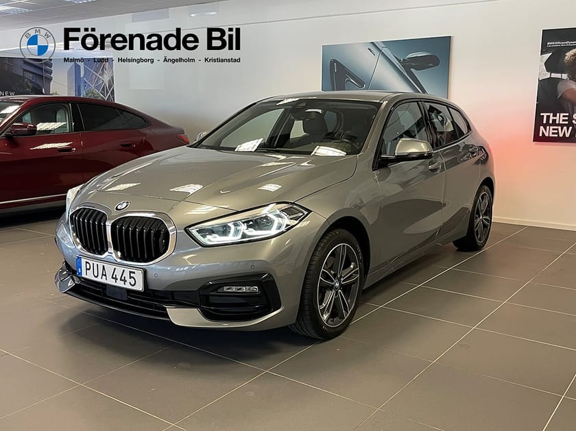 Bild 1 av BMW 118i 4,95% ränta Sportline, PDC, Nav, Sportstolar