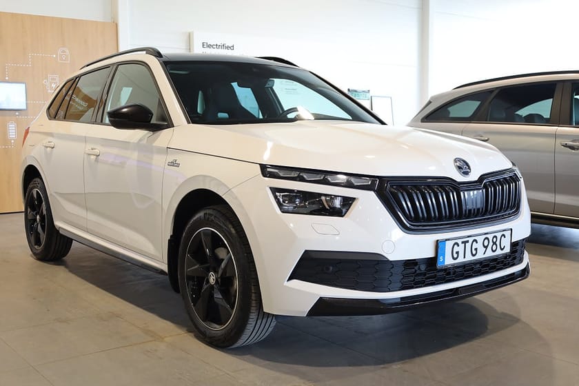 Bild 4 av Škoda Kamiq Skoda 1.0 TSI AUT Monte Carlo Drag CarPlay Panorama Kamera