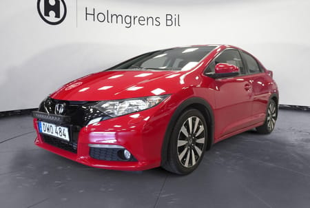 Honda Civic 1,8 i-VTEC 142hk Sport Led-Ramp Motorvärmare