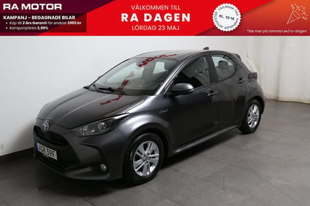 Toyota Yaris Hybrid 1,5 VVT-i CVT Active Kamera 1ägare Motorvärmare