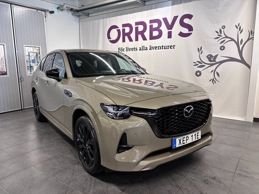 Bild 1 av Mazda CX-60 PHEV 327hk Homura, Conv & Sound, Akustikrutor fram 2026