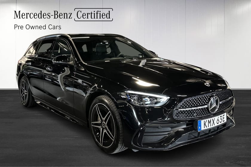 Bild 2 av Mercedes-Benz C 300 T e AMG Dragkrok Distronic Nightpackage 360° Moms