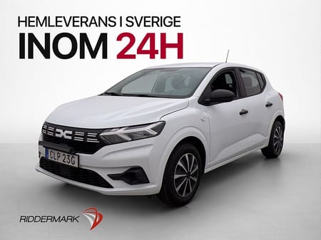 Dacia Sandero 1.0 TCe 91hk Extra-ljus P-Sensorer Farthållare