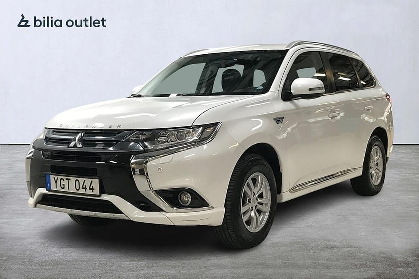Bild 1 av Mitsubishi Outlander PHEV 2.0 4WD 203hk Drag PDC Halvskinn