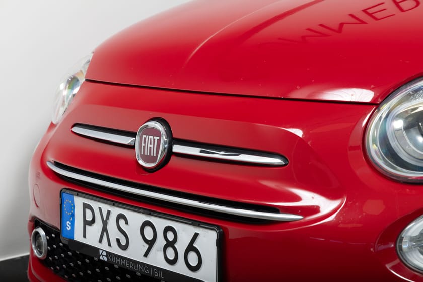 Bild 4 av Fiat 500 1.2 8V Manuell 69hk Glastak/PDC