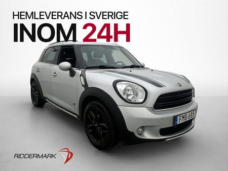 MINI Countryman Cooper ALL4 122hk Chili P-Sensorer Navi Skinn